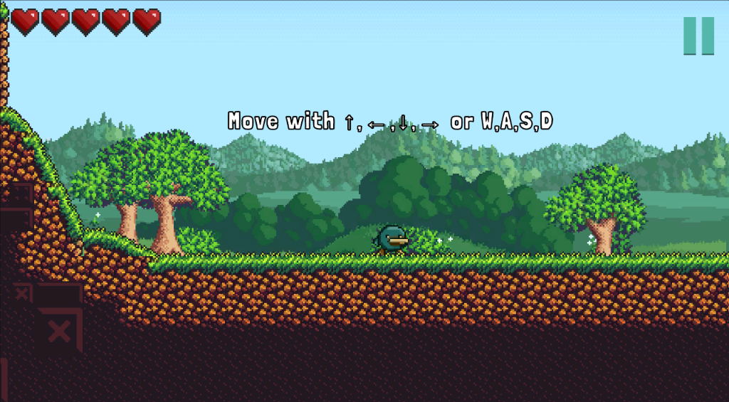 Quise Screenshot - Movement tutorial